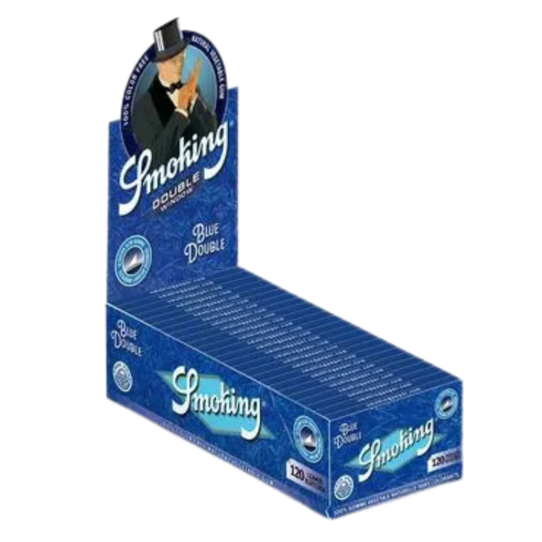 Smoking Paper Double Window - Blue