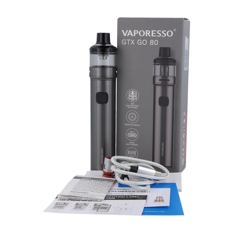 Vaporesso - GTX GO 80 E-Zigaretten Set