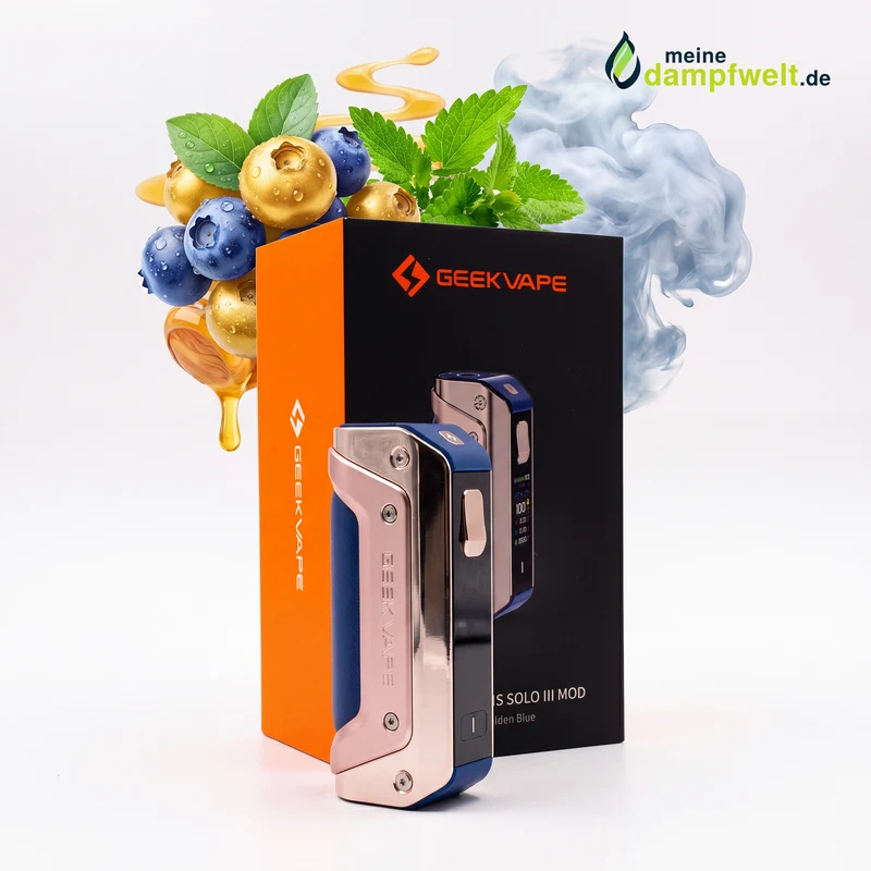 GeekVape Aegis Solo 3 Akkuträger – 100W Box Mod IP68 Wasserdicht