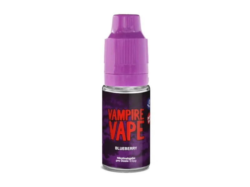 Vampire Vape - Blueberry - 10ml Fertigliquid (Nikotinfrei/Nikotin)