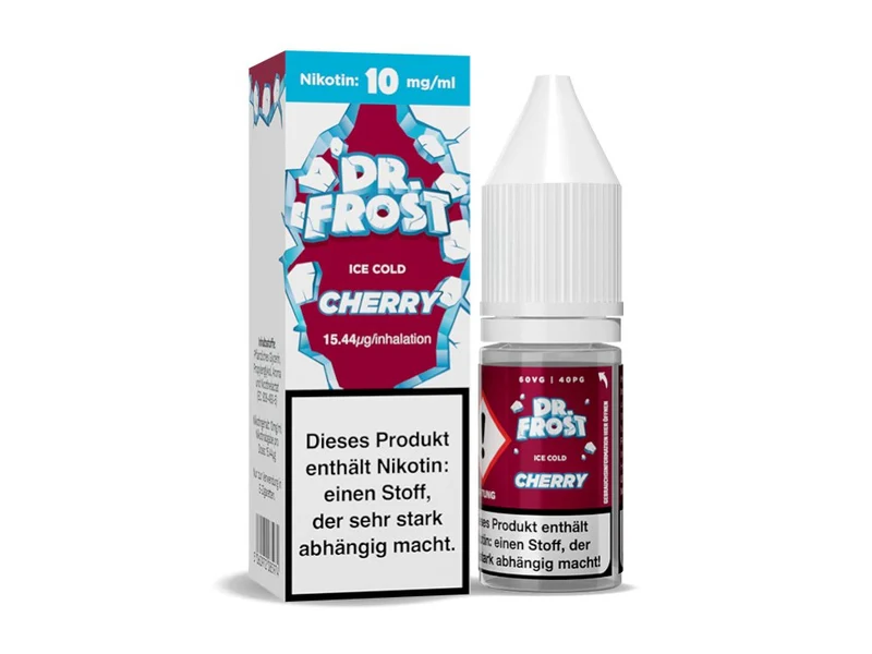 Dr. Frost Ice Cold - Cherry - 10ml Fertigliquid (Nikotinsalz)