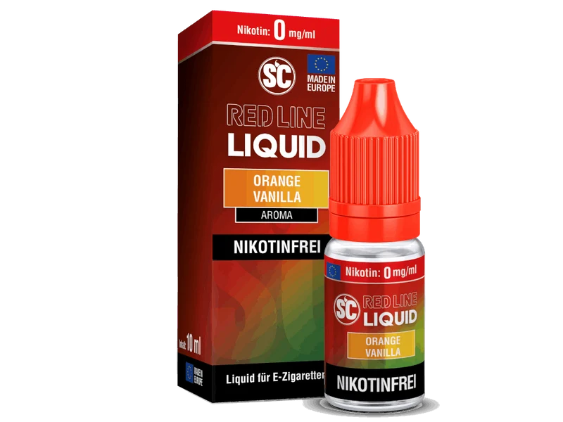 SC - Red Line Orange Vanilla - 10ml Fertigliquid (Nikotinfrei/Nikotinsalz)