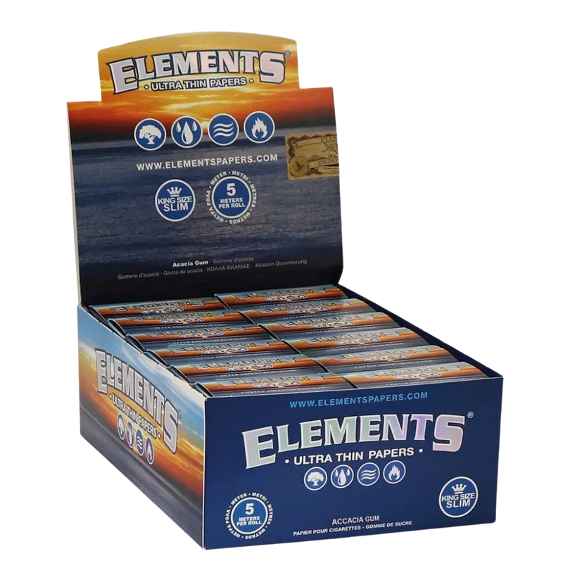 ELEMENTS - King Size Slim (5m per Roll)