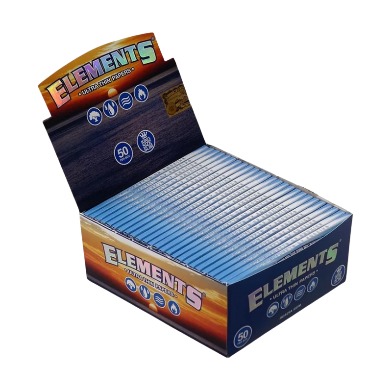 ELEMENTS - King Size Slim (32x Leaves per Pack)