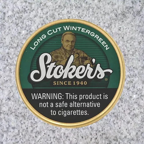 Stoker's: LONG CUT WINTERGREEN 1.2oz Tin