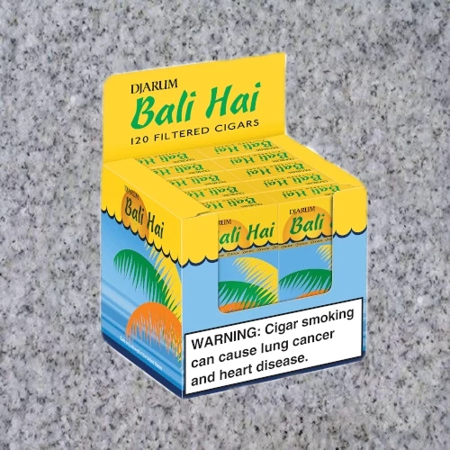 Djarum: BALI HAI FILTERED CIGARS (3.5" x 20)