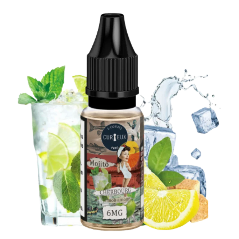 Curieux - Édition - Nikotinsalz - Hexagone Cherbourg Mon Amour 10ml