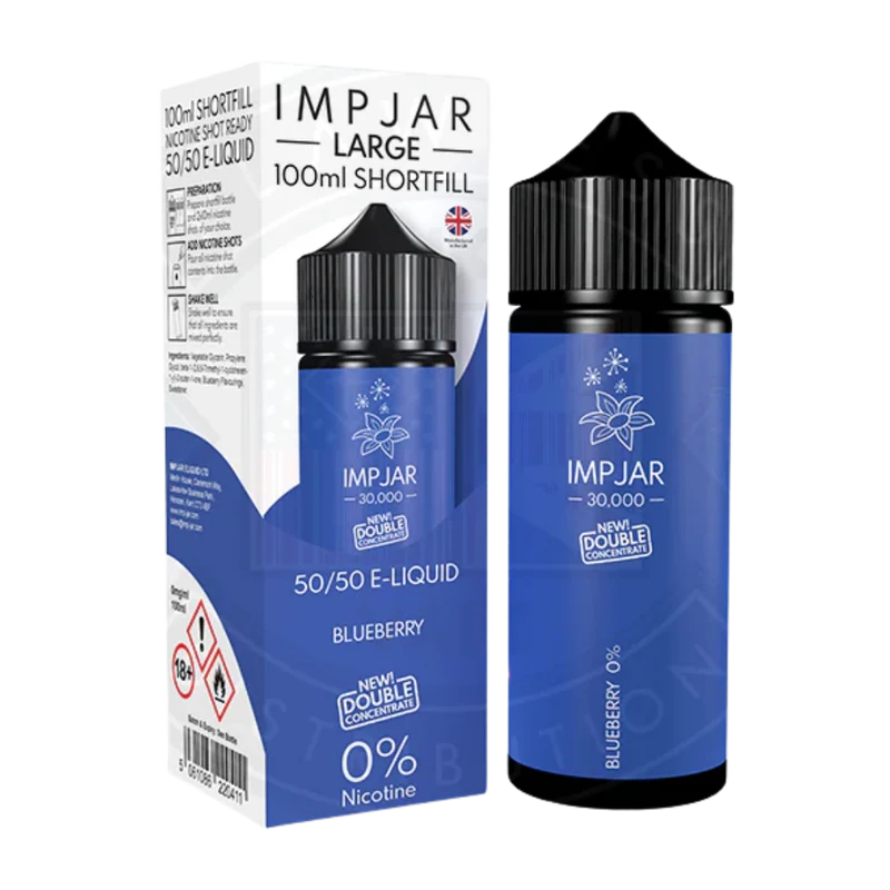 IMP JAR Large - Shortfill - Doubleconcentrate - Blueberry 100ml 0mg