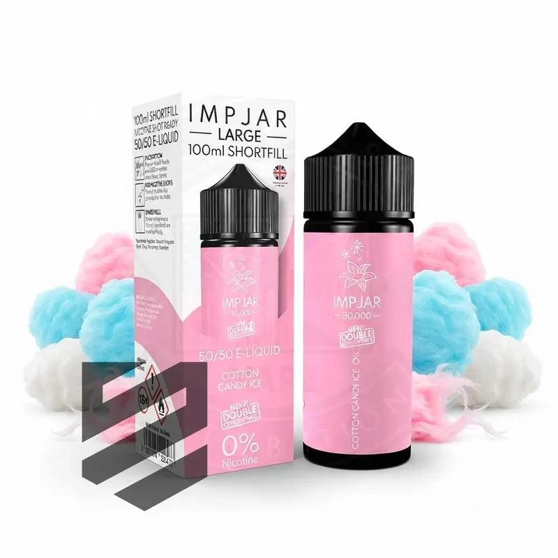 IMP JAR Large - Shortfill Doubleconcentrate - Cotton Candy 100ml 0mg