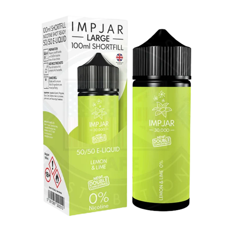 IMP JAR Large - Shortfill Double Concentrate - Lemon & Lime 100ml 0mg