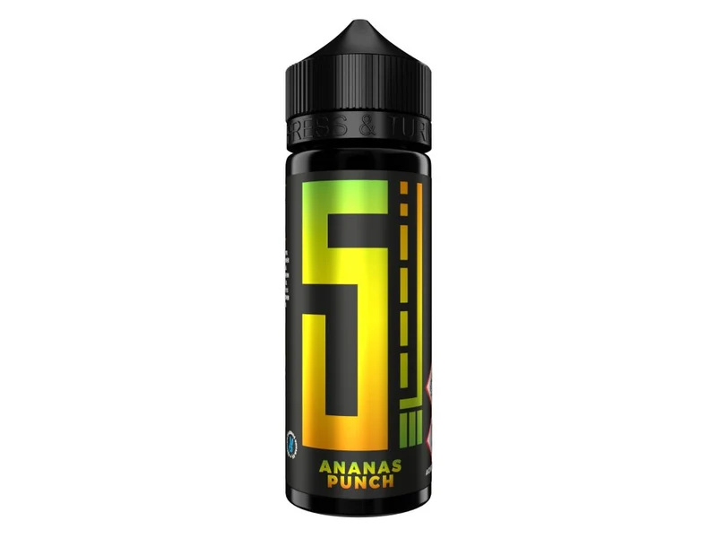 5EL - Ananas Punch - Longfill Aroma 10ml (120ml Flasche)