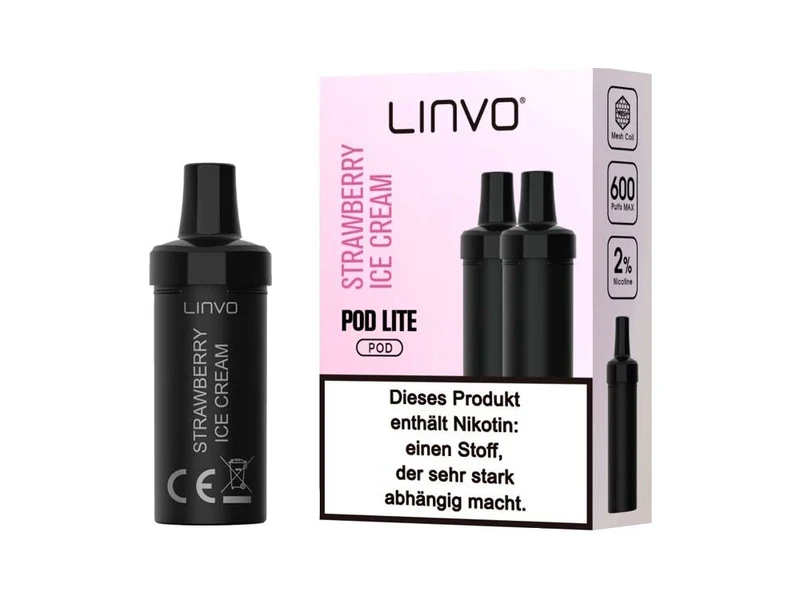 Linvo - Pod Lite - 2ml Prefilled Cartridge (2 Stück)