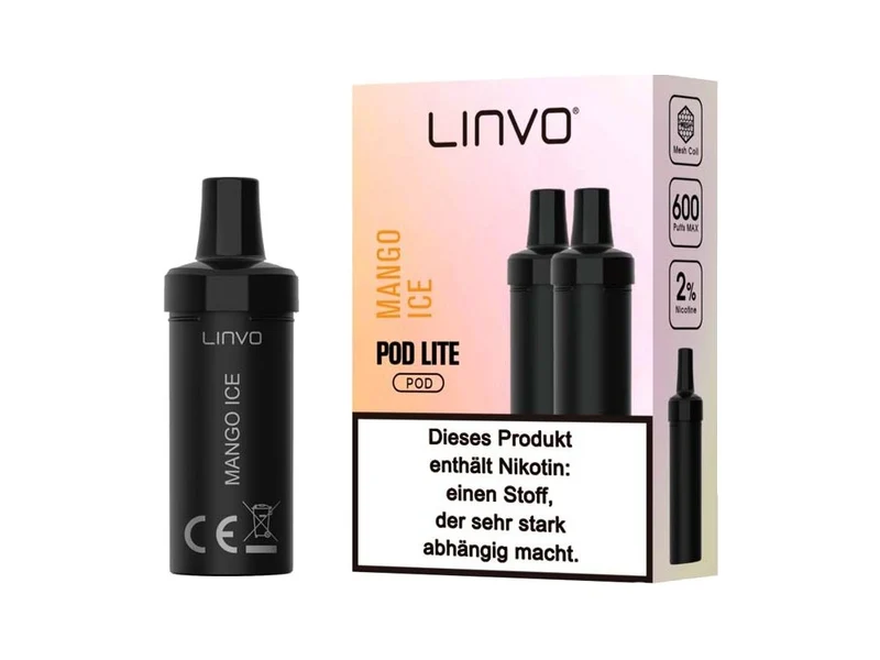 Linvo - Pod Lite - 2ml Prefilled Cartridge (2 Stück)