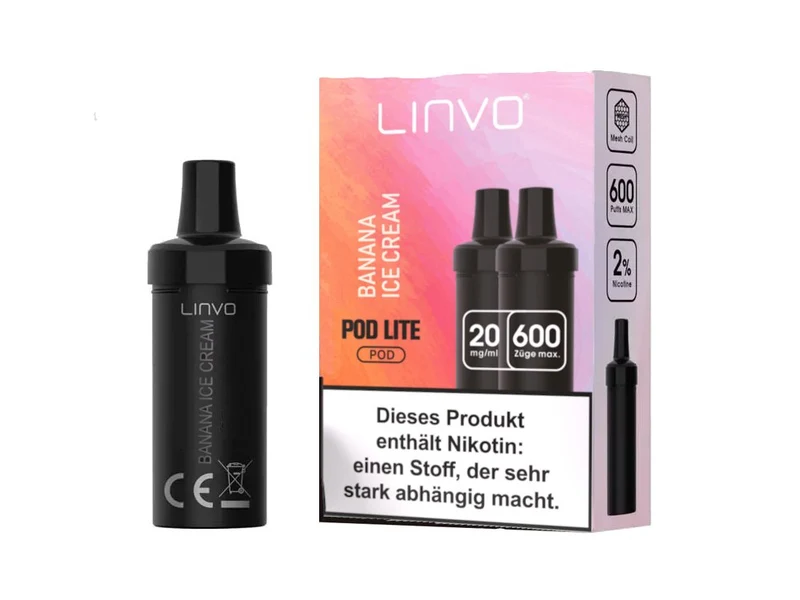 Linvo - Pod Lite - 2ml Prefilled Cartridge (2 Stück)