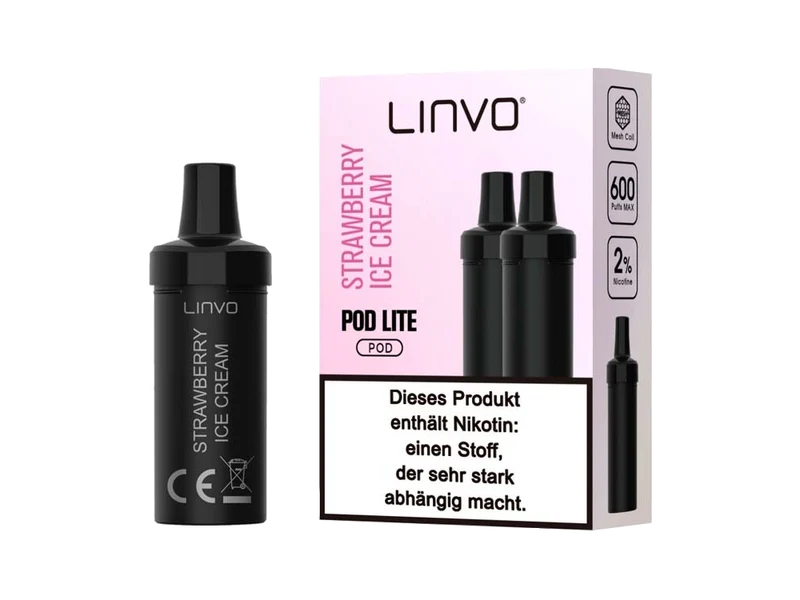 Linvo - Pod Lite - 2ml Prefilled Cartridge (2 Stück)