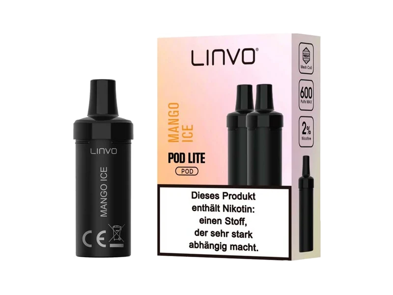 Linvo - Pod Lite - 2ml Prefilled Cartridge (2 Stück)