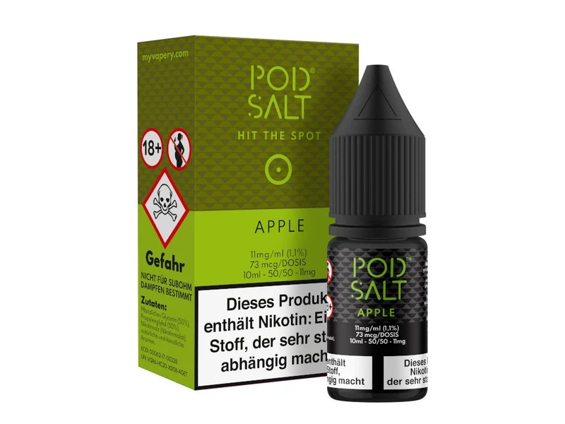 Pod Salt Core - Apple - 10ml Fertigliquid (Nikotinsalz)