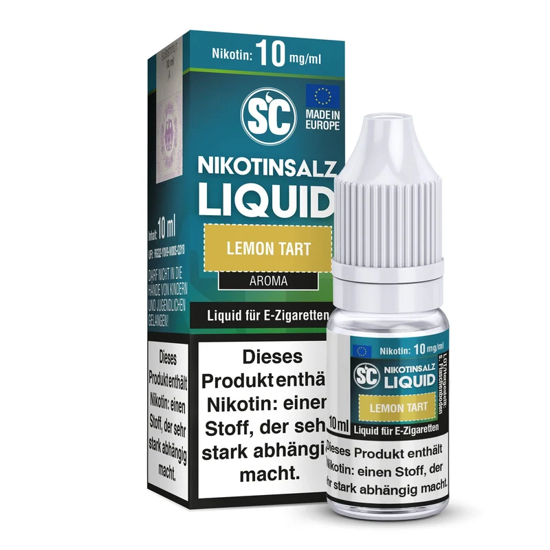 SC - Lemon Tart - 10ml Fertigliquid (Nikotinsalz)