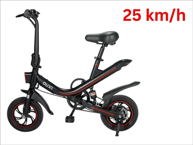 Elektrofahrrad Klapprad 25 km/h 350W E Bike 36V Elektroroller