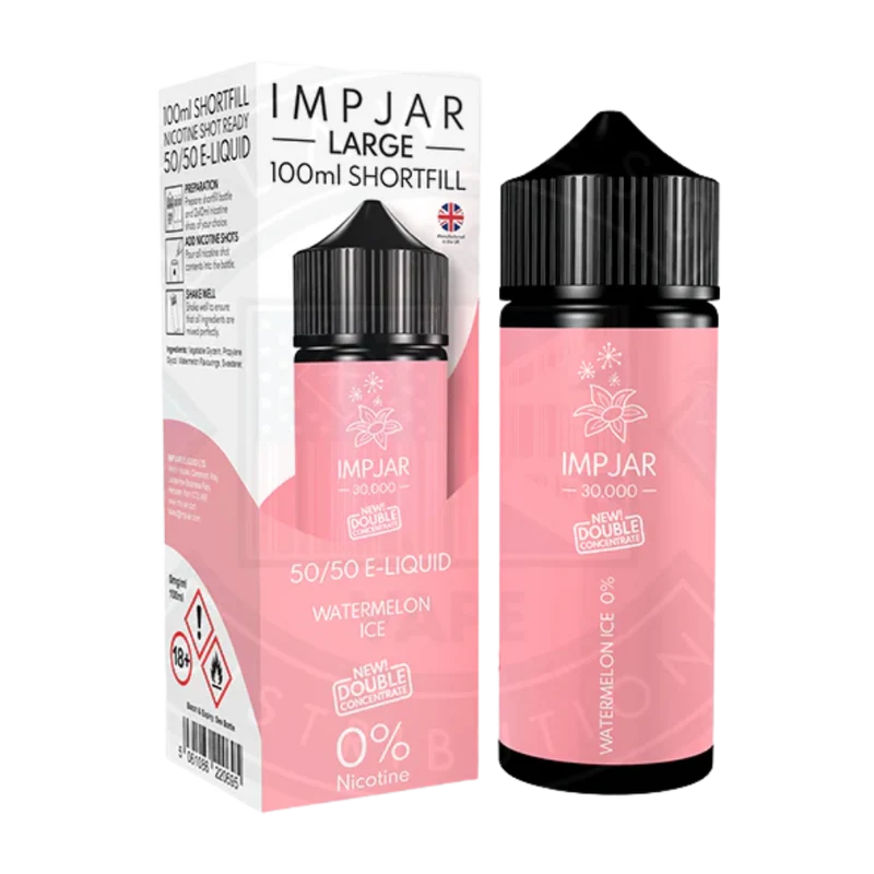 IMP JAR Large - Shortfill Doubleconcentrate - Watermelon Ice 100ml 0mg