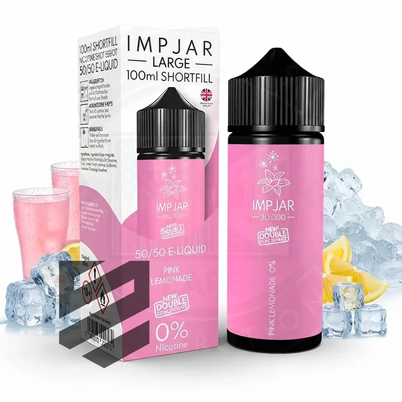 IMP JAR Large - Shortfill Doubleconcentrate - Pink Lemonade 100ml 0mg