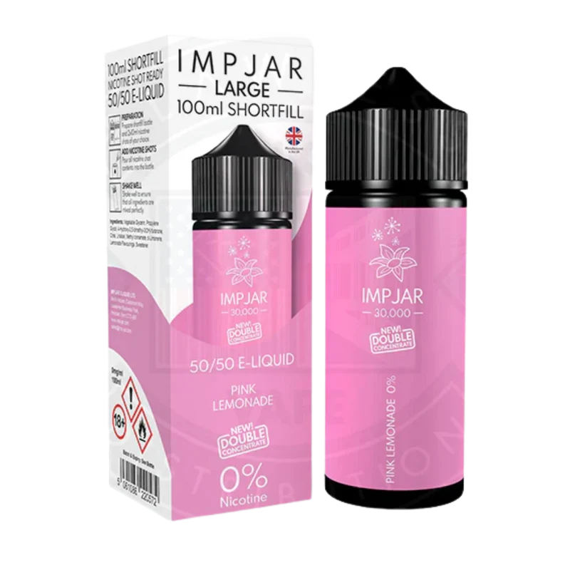 IMP JAR Large - Shortfill Doubleconcentrate - Pink Lemonade 100ml 0mg