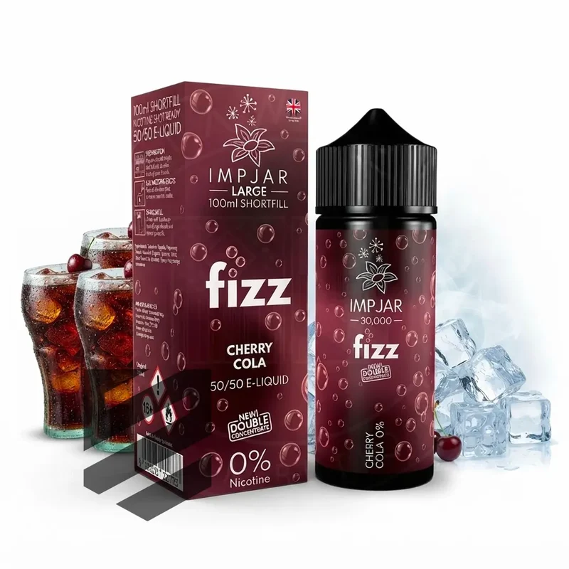 IMP JAR Large - Shortfill Doubleconcentrate - Fizz - Cherry Cola 100ml 0mg