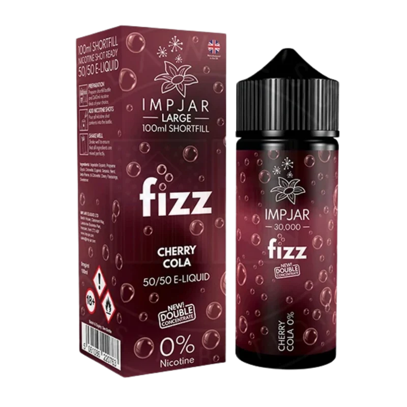 IMP JAR Large - Shortfill Doubleconcentrate - Fizz - Cherry Cola 100ml 0mg