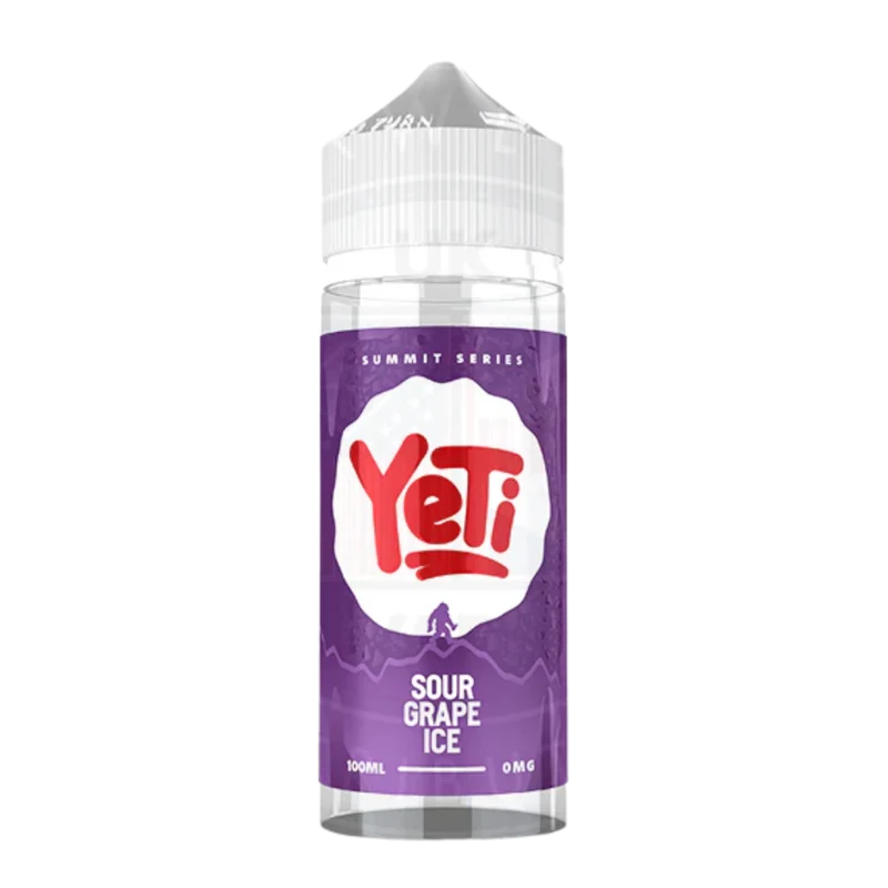 Yeti - E-Liquid Shortfill - Summit Series - Sour Grape Ice 0mg 100ml
