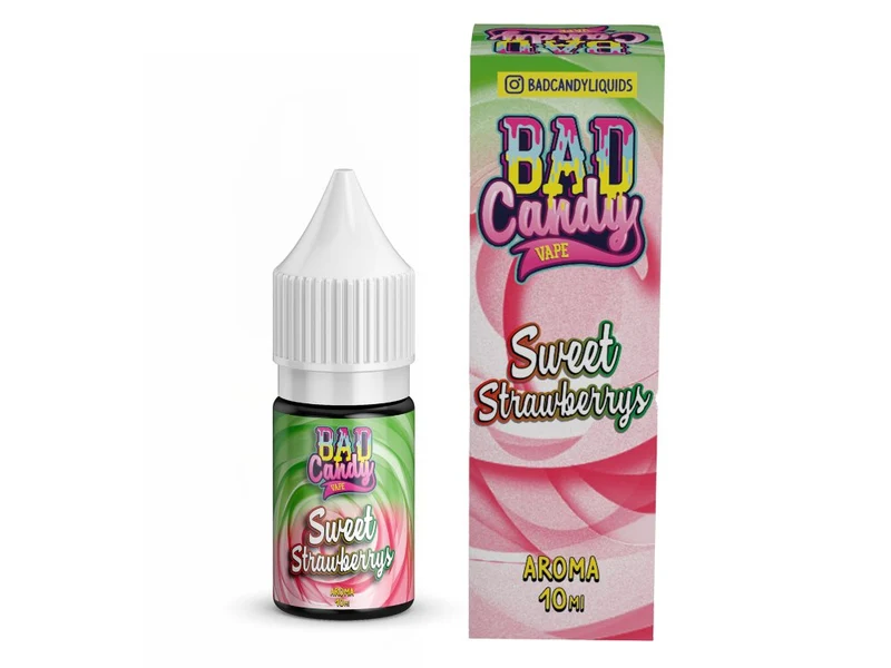 Bad Candy Liquids - Sweet Strawberry - Konzentrat Aroma 10ml (10ml Flasche)