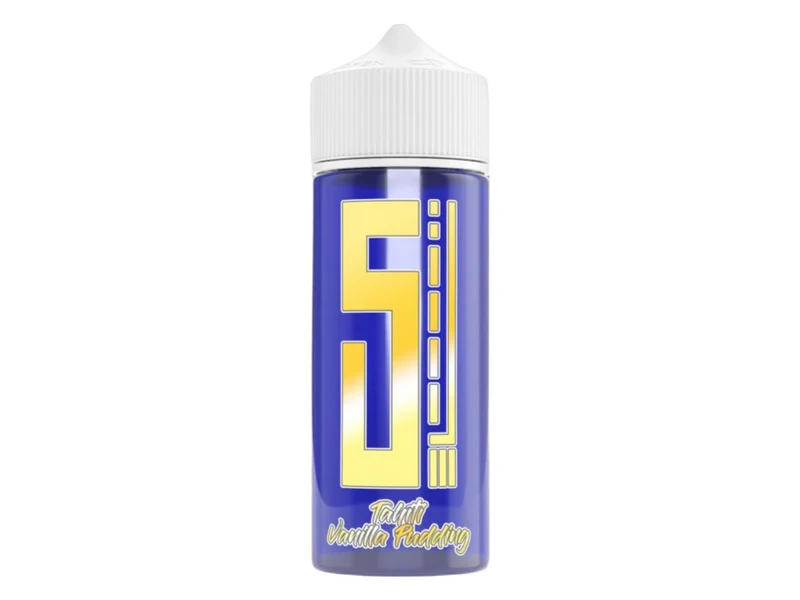 5EL - Blue Overdosed - Tahiti Vanilla Pudding - Longfill Aroma 10ml (120ml Flasche)