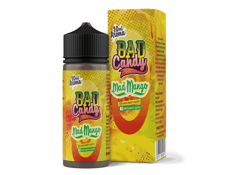 Bad Candy Liquids - Mad Mango - Longfill Aroma 10ml (120ml Flasche)