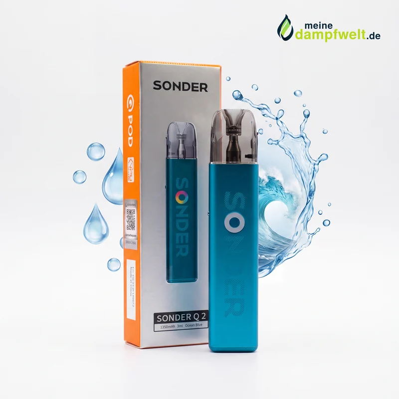 GeekVape Sonder Q 2 E-Zigaretten Set – 1350 mAh Pod System Kit