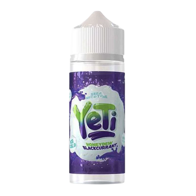 Yeti - Eliquid Shortfill - Summit Series - Honeydew Blackcurrant Ice 0mg 100ml