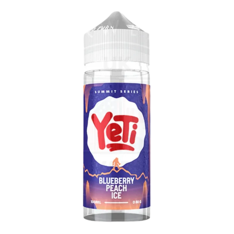 Yeti - E-Liquid Shortfill - Summit Series - Blueberry Peach Ice 0mg 100ml