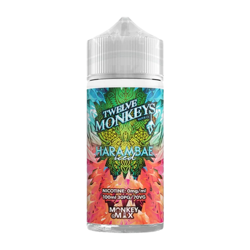 Twelve Monkeys - Shortfill - Harambae ICED 0mg 100ml