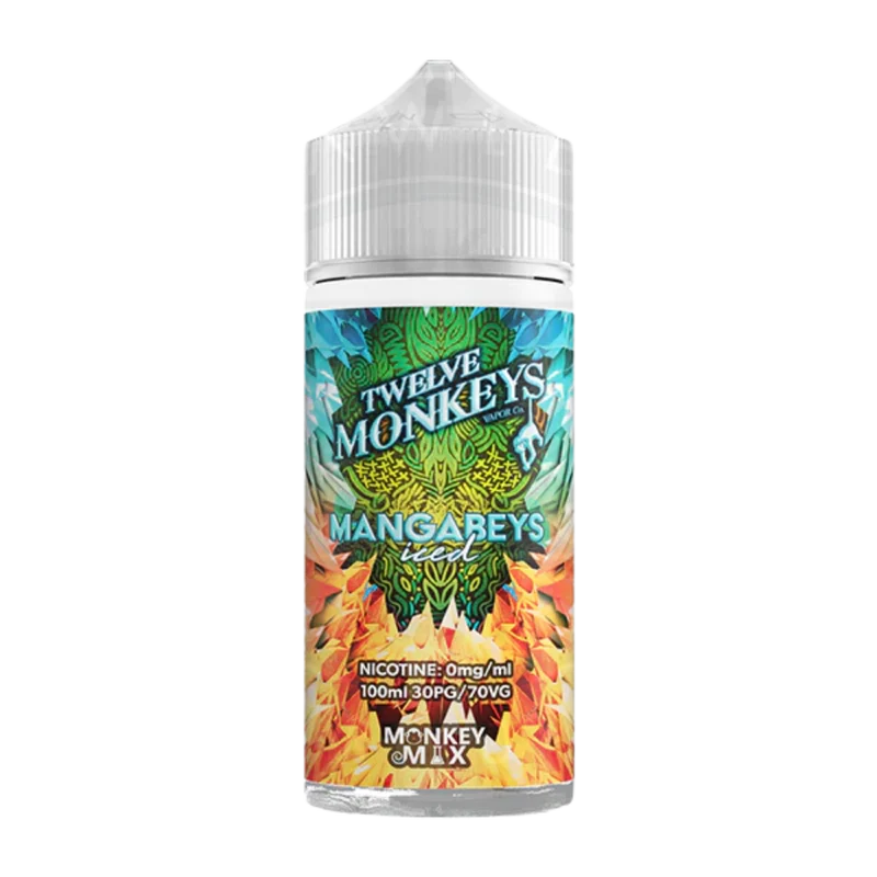 Twelve Monkeys - Shortfill - Mangabeys ICED 0mg 100ml