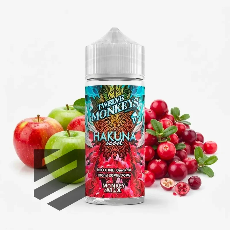 Twelve Monkeys - Shortfill - Hakuna ICED 0mg 100ml