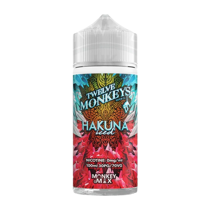 Twelve Monkeys - Shortfill - Hakuna ICED 0mg 100ml