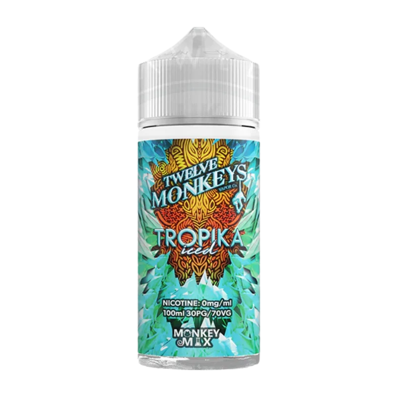 Twelve Monkeys - Shortfill - Tropika ICED 0mg 100ml