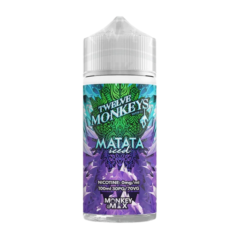 Twelve Monkeys - Shortfill -Matata ICED 0mg 100ml