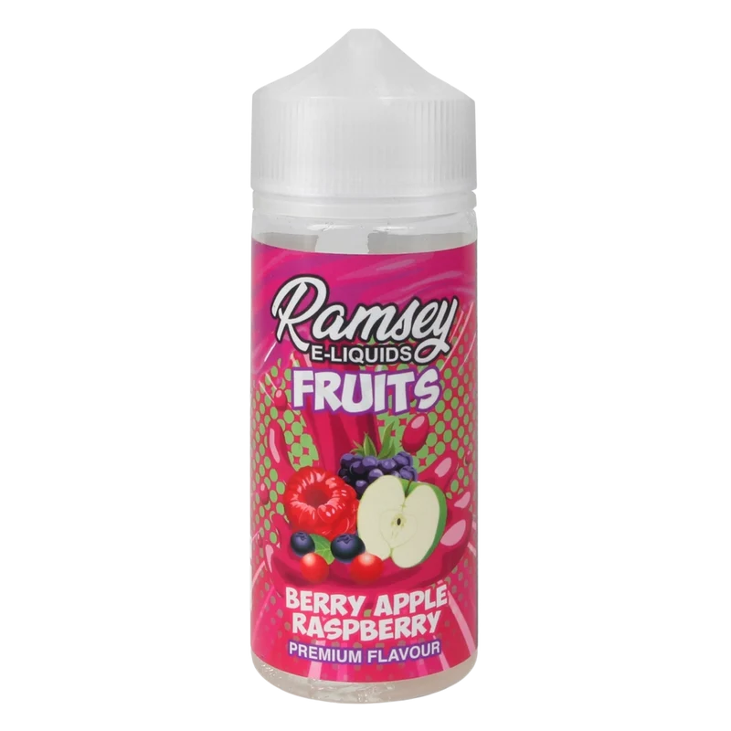 Ramsey - E-Liquids Shortfill - Fruits - Berry Apple Raspberry 0mg 100ml