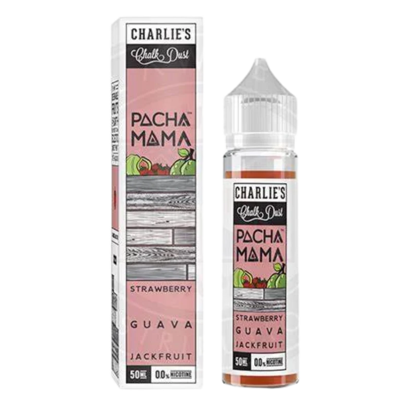 Pacha Mama - E-Liquid Shortfill - Strawberry Guava Jackfruit 50ml 0mg