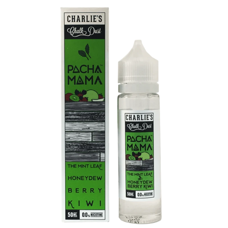 Pacha Mama - E-Liquid Shortfill - The Mint Leaf Honeydew Berry Kiwi 50ml 0mg