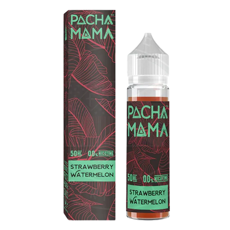 Pacha Mama - E-Liquid Shortfill - Strawberry Watermelon 50ml 0mg