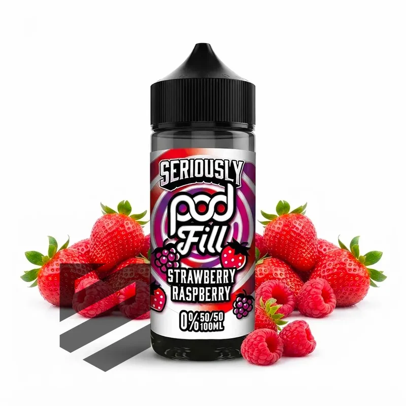 Seriously - Shortfill - Strawberry Raspberry 100ml 0mg