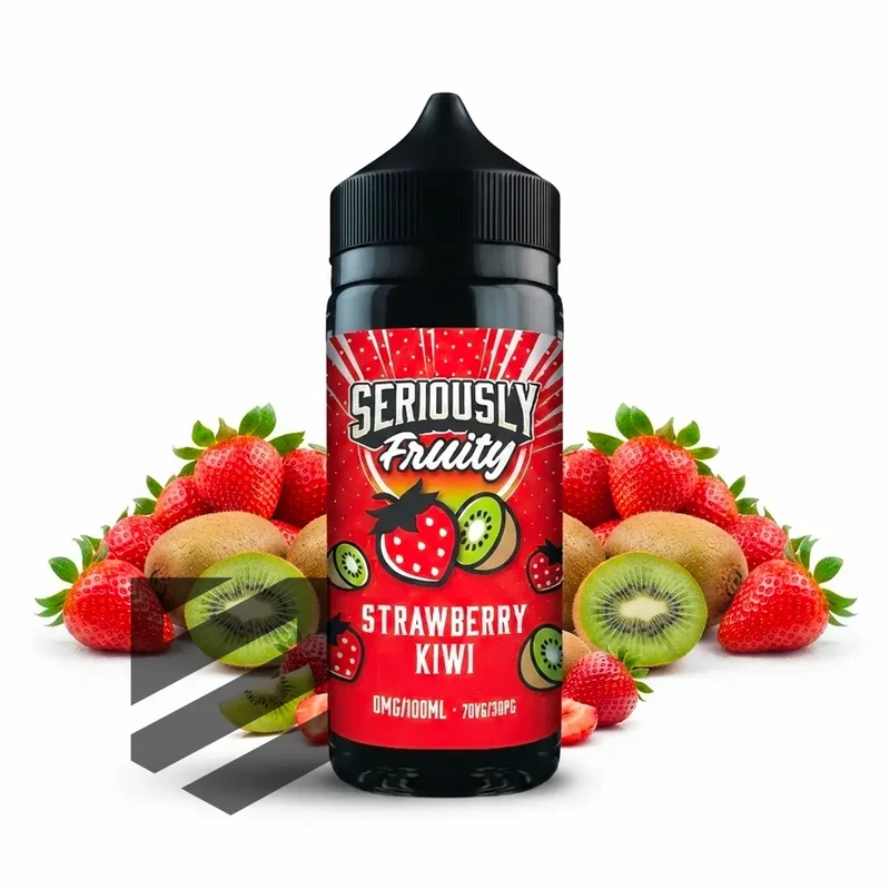 Seriously - Fruity - Shortfill - Strawberry Kiwi 100ml 0mg