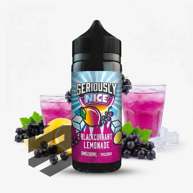 Seriously - Nice - Shortfill - Blackcurrant Lemonade 100ml 0mg