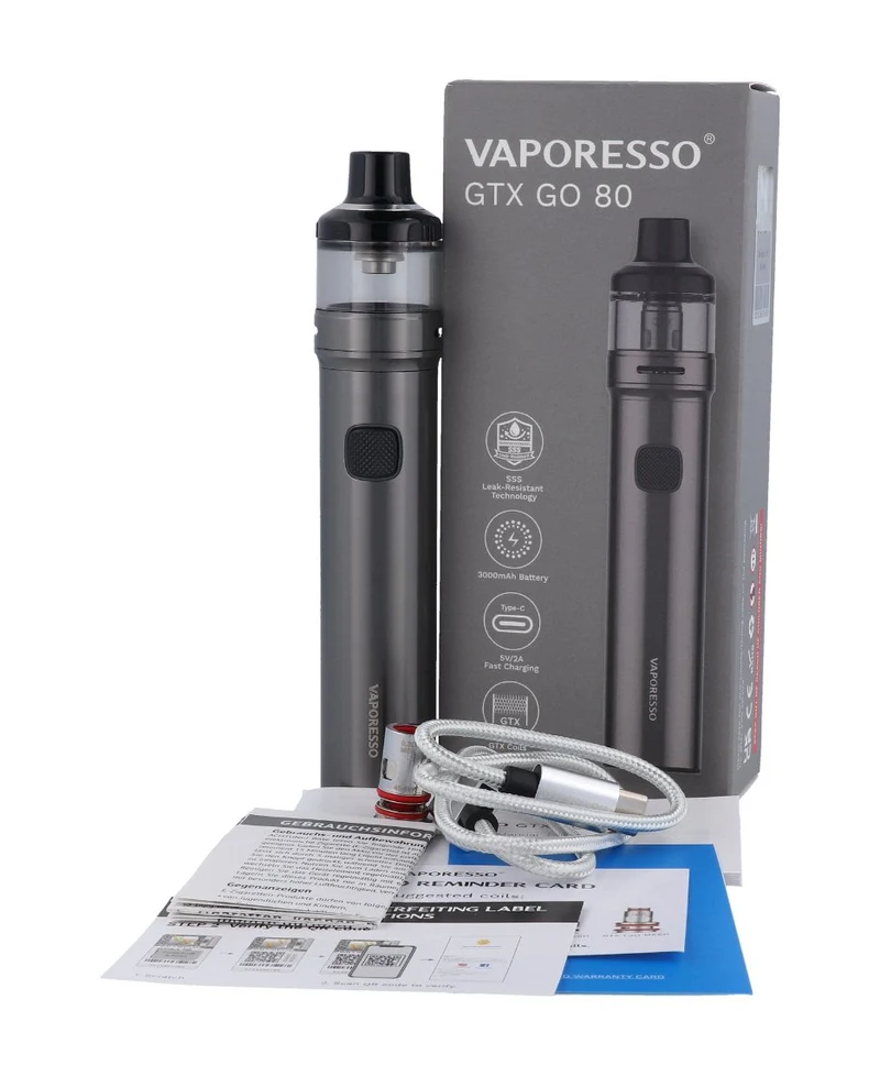 Vaporesso - GTX GO 80 - E-Zigaretten Set