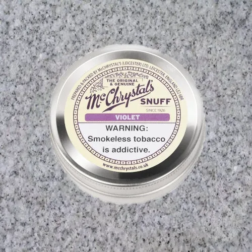 McChrystal's: VIOLET SNUFF 8g (.28oz) Tin